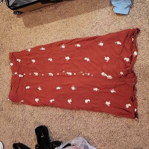 Sky and sparrow skirt!!